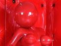 Rubbergirl in Red